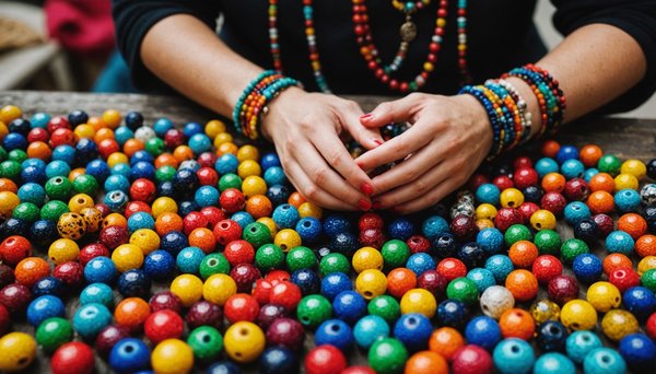 Mode et narration : découvrir l'art des perles vibrantes